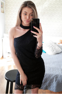 Sukienka koronkowa czarna seksowna,sukienka na wyjście,sukienka na randkę